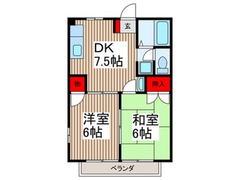 間取図 ファミ－ルみだしの
