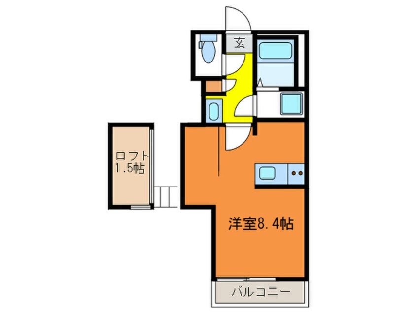 間取図 アトランティス東大宮