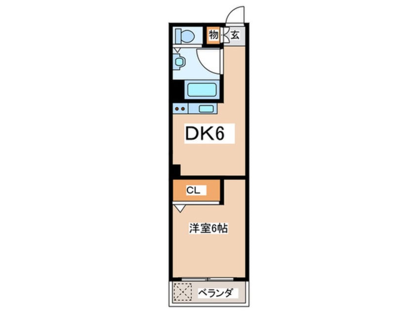 間取図 常緑ハイツ(428)