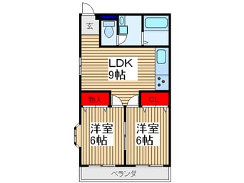 間取図 メゾン豊田