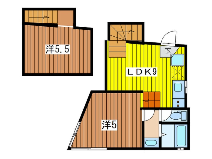間取り図 Corner Grain