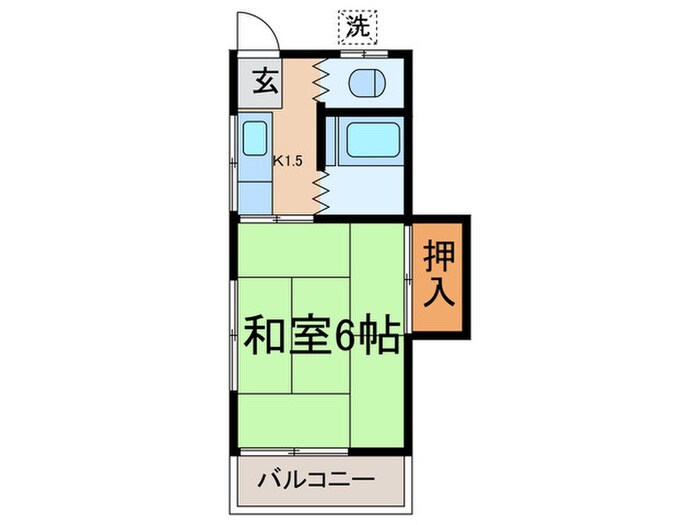 間取り図 倉林荘