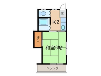 間取図 倉林荘