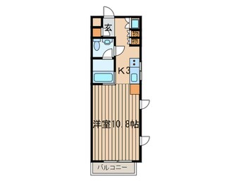 間取図 グレースコート府中