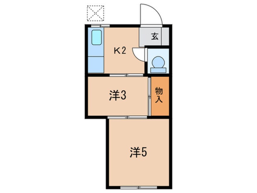 間取図 第1鈴木荘