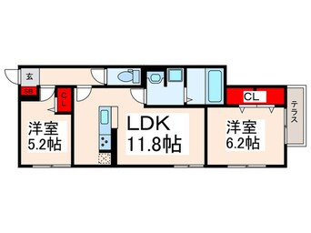 間取図 セレスティア瑞江Ⅰ