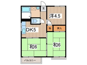 間取図 サンハイツＡ