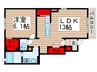 フェアリー・ローズⅠ 1LDKの間取り