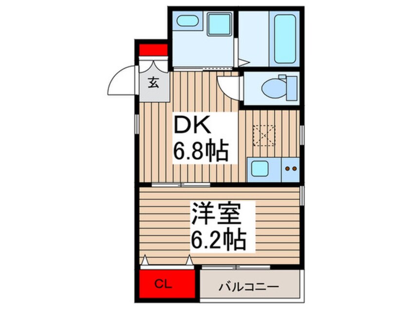 間取図 maison de liberte Ⅱ