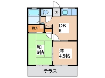 間取図 ニュ－サンハイツ