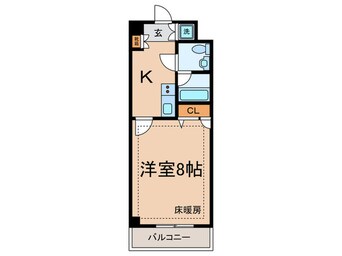 間取図 セシーズイシイ21