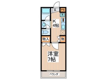 間取図 グランドールアベニュ