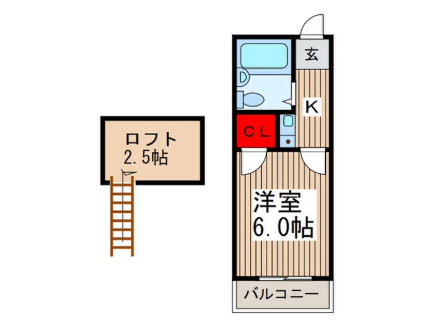 間取図 グリ－ンリ－フ