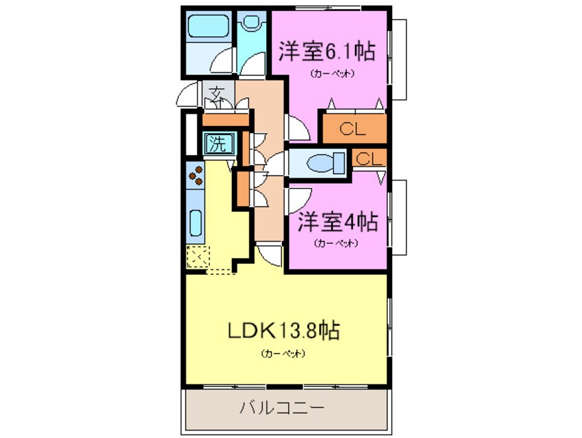 間取図 セリシエ－ル国立