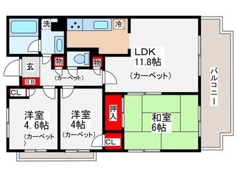 間取図 セリシエ－ル国立