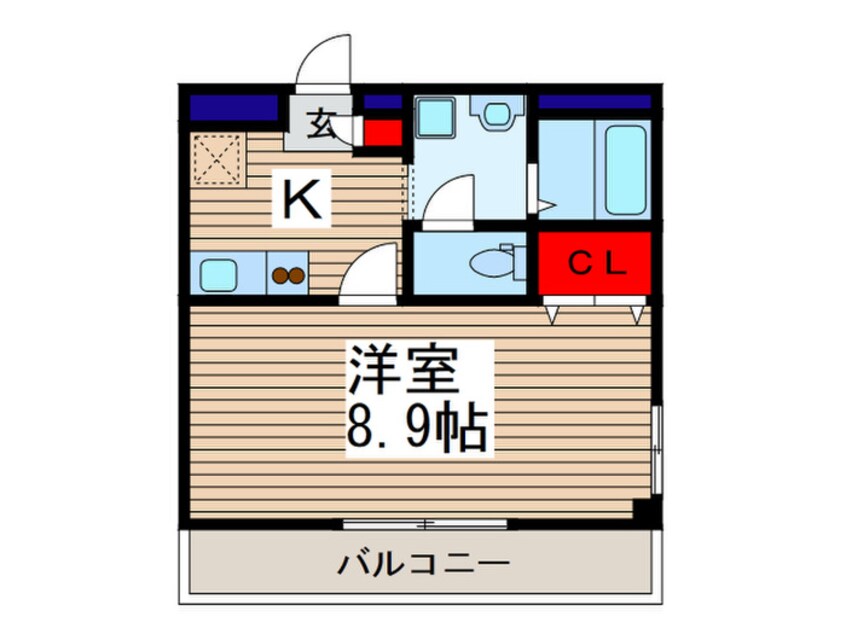 間取図 ｱﾝﾌﾟﾙ-ﾙﾌｪ-ﾙHorizon
