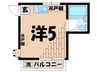 メゾン・ド・三軒茶屋Ｃ 1Rの間取り
