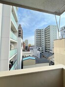 室内からの展望 林産業マンション