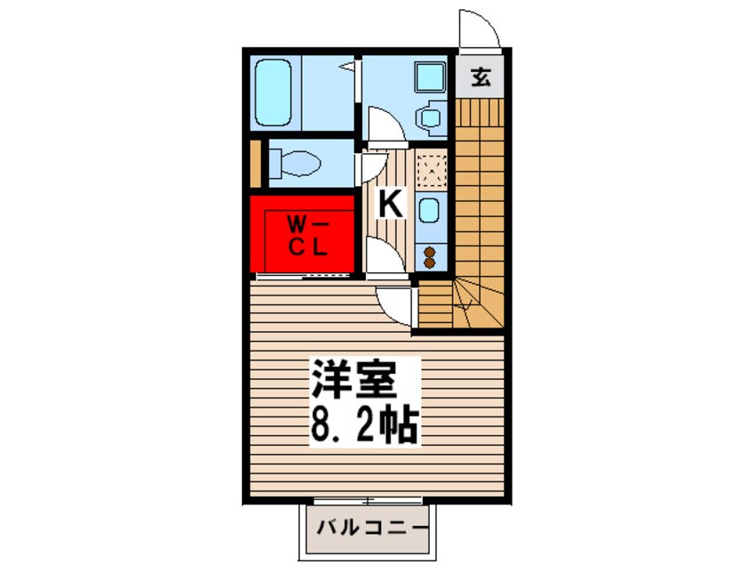 間取図 アム－ルエクセランⅢ