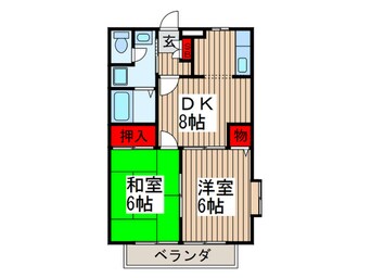 間取図 グリーンドエル