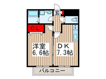 間取図 フィオーレイムス