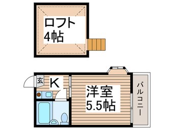 間取図 コウナンハイツ