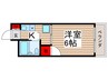 ホスピタリテ市川北 1Kの間取り