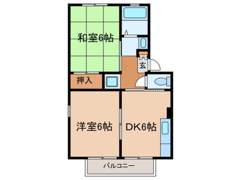 間取図 ブライトハイム