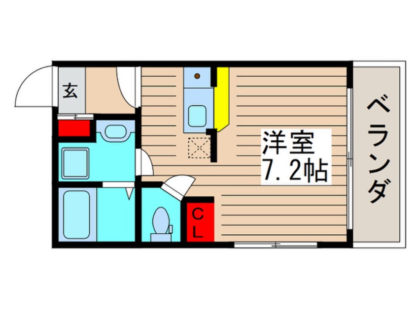 間取図 グランレイ西船橋