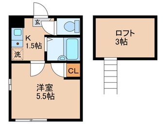 間取図 アーネスト蒲田