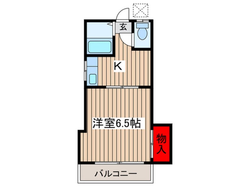 間取図 滝沢コ－ポ