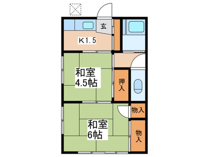 間取図 長津田ハイツ