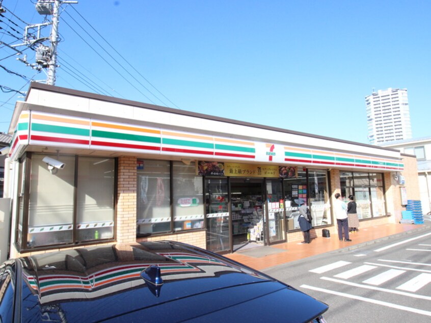 セブンイレブン長津田駅西口店(コンビニ)まで55m 長津田ハイツ