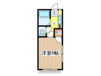 間取図 コ－ポ小金井