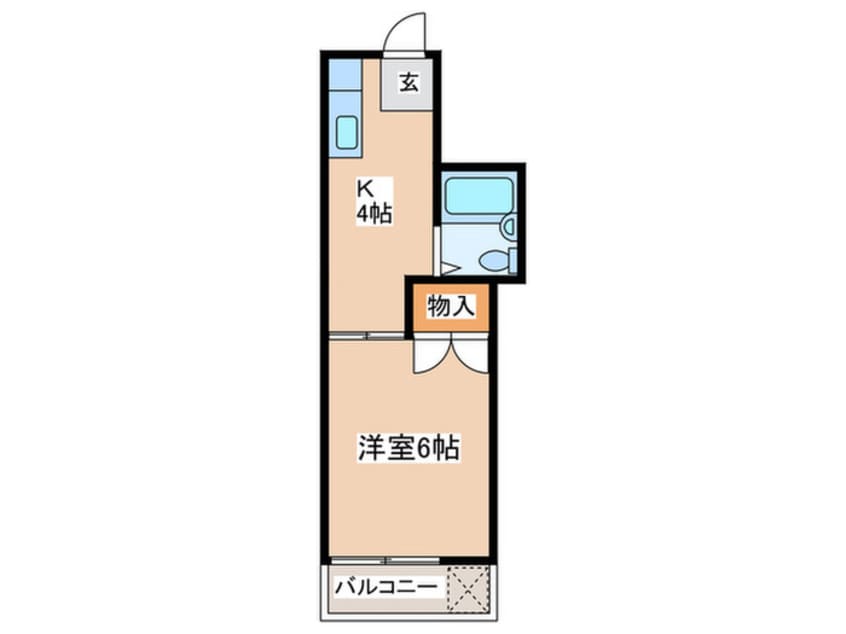 間取図 カーサ・ブランカ