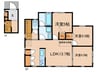 フォレスタ・デラルテ桜丘 3LDKの間取り