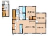 フォレスタ・デラルテ桜丘 3LDKの間取り