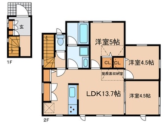 間取図 フォレスタ・デラルテ桜丘