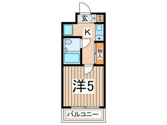 間取図 クリオ矢部壱番館(204)