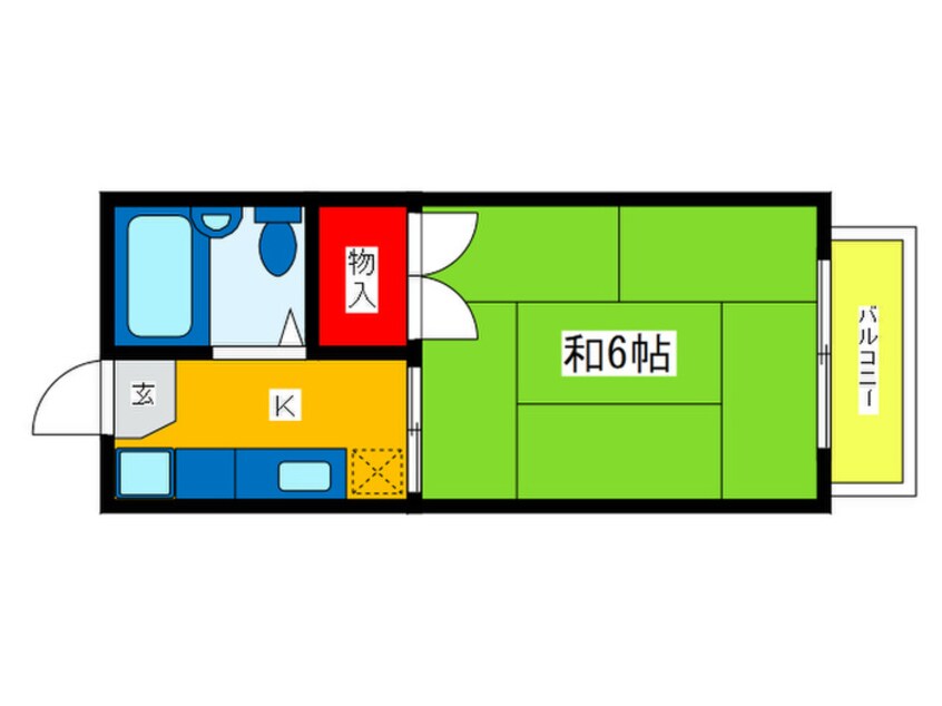 間取図 メゾンロワイヤル