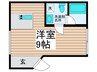 ｔｒｉａｓ３３３ 1Rの間取り