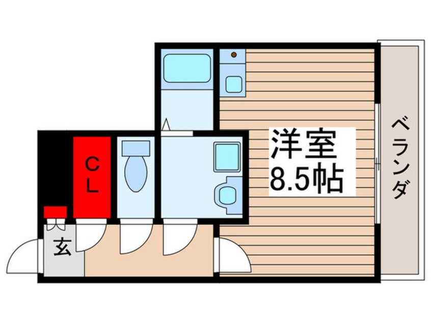 間取図 CEREZO五香A