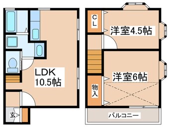 間取図 八木トミタウンハウス