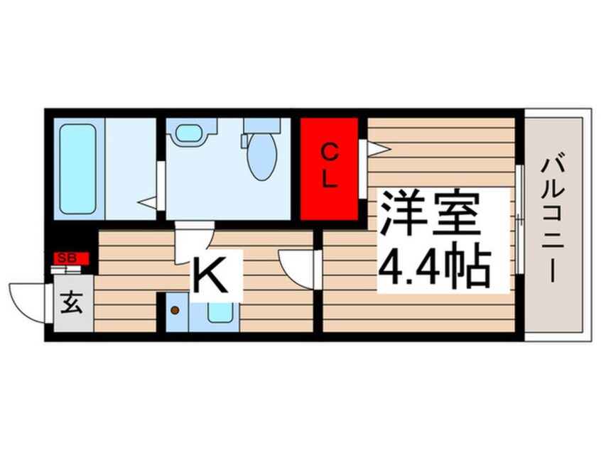 間取図 MELDIA舎人公園