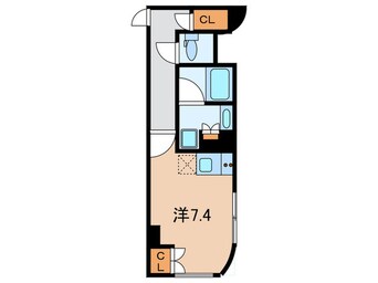 間取図 リビオメゾン都立大学