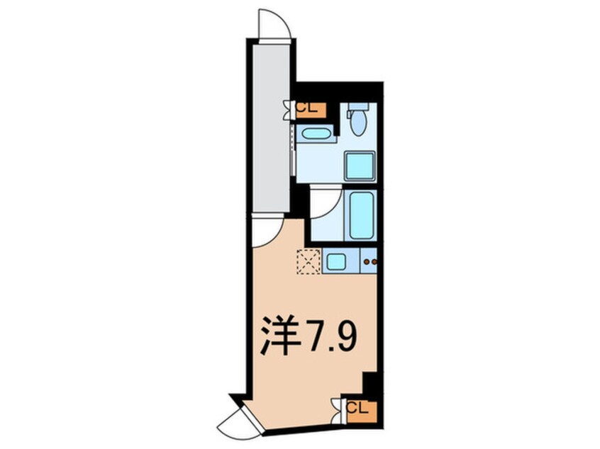 間取図 リビオメゾン都立大学