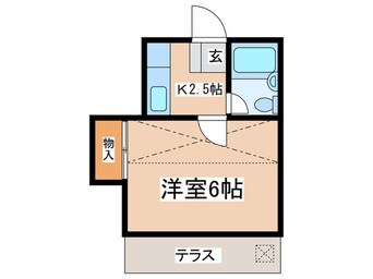 間取図 ローズハイム茅ケ崎