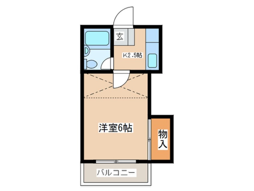 間取図 ローズハイム茅ケ崎