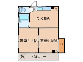 間取図 ハイム大山