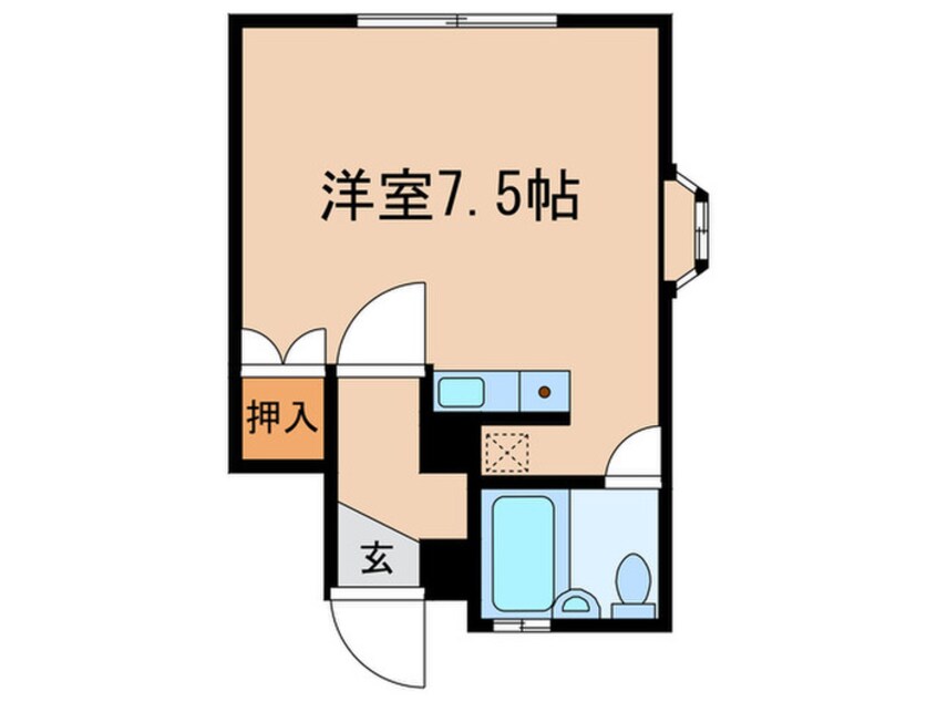 間取図 チェリ－ワン